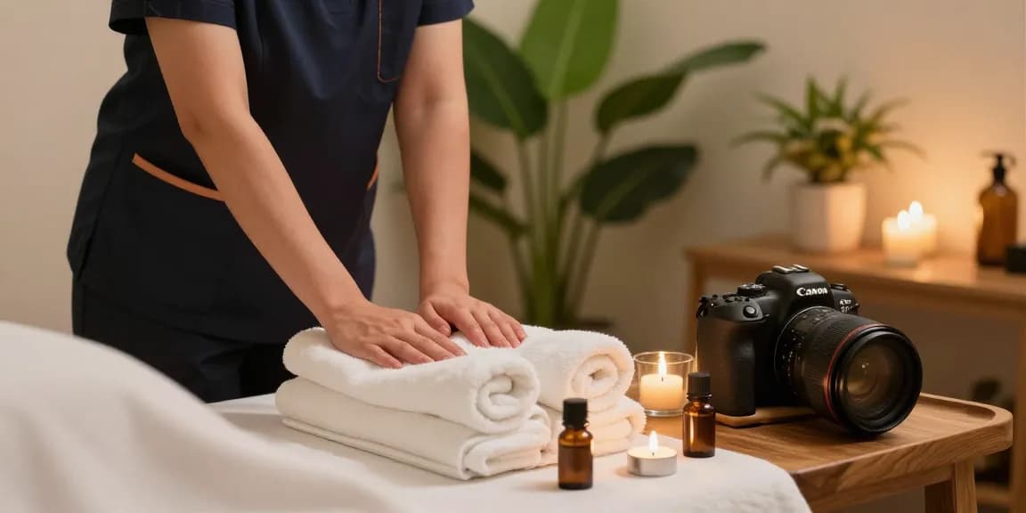 오산출장마사지 service with a professional therapist in a relaxing setting