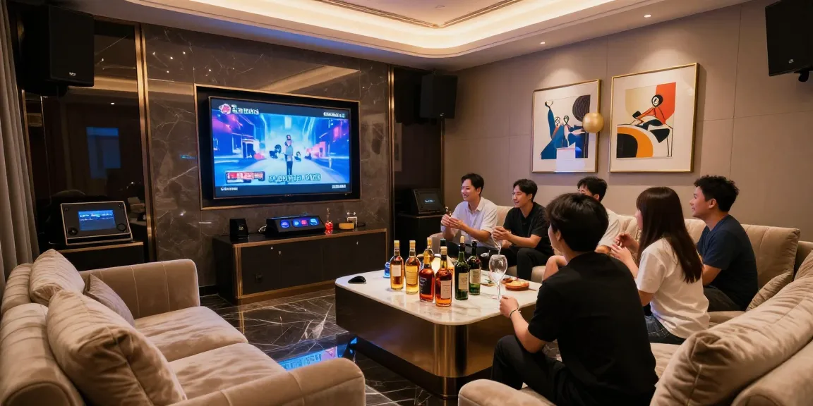 강남쩜오의 프리미엄 룸에서 사교 모임을 즐기는 고객의 모습