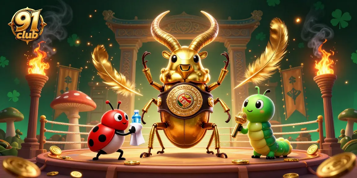 Experience thrilling gameplay with 91 club's vibrant casino scene featuring colorful characters and dynamic action.